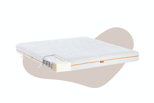 The traditional charm of an innerspring mattress providing optimum support and comfort.
