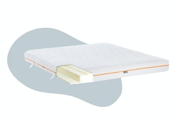 Experience the luxurious contouring of a visco foam mattress.