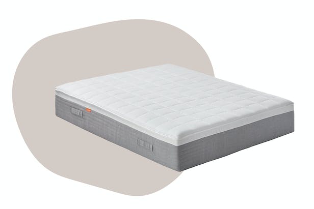 Classic box spring mattress delivering a blend of comfort and firm support.