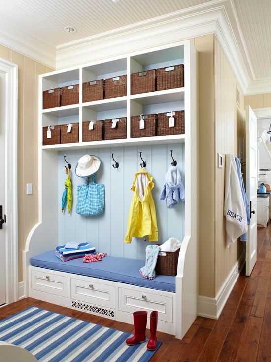 Could your mudroom double up as a powder room
