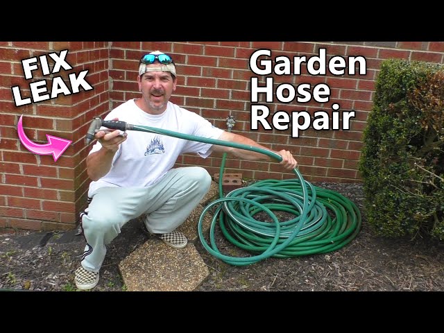 3 Fix a leaky hose joint