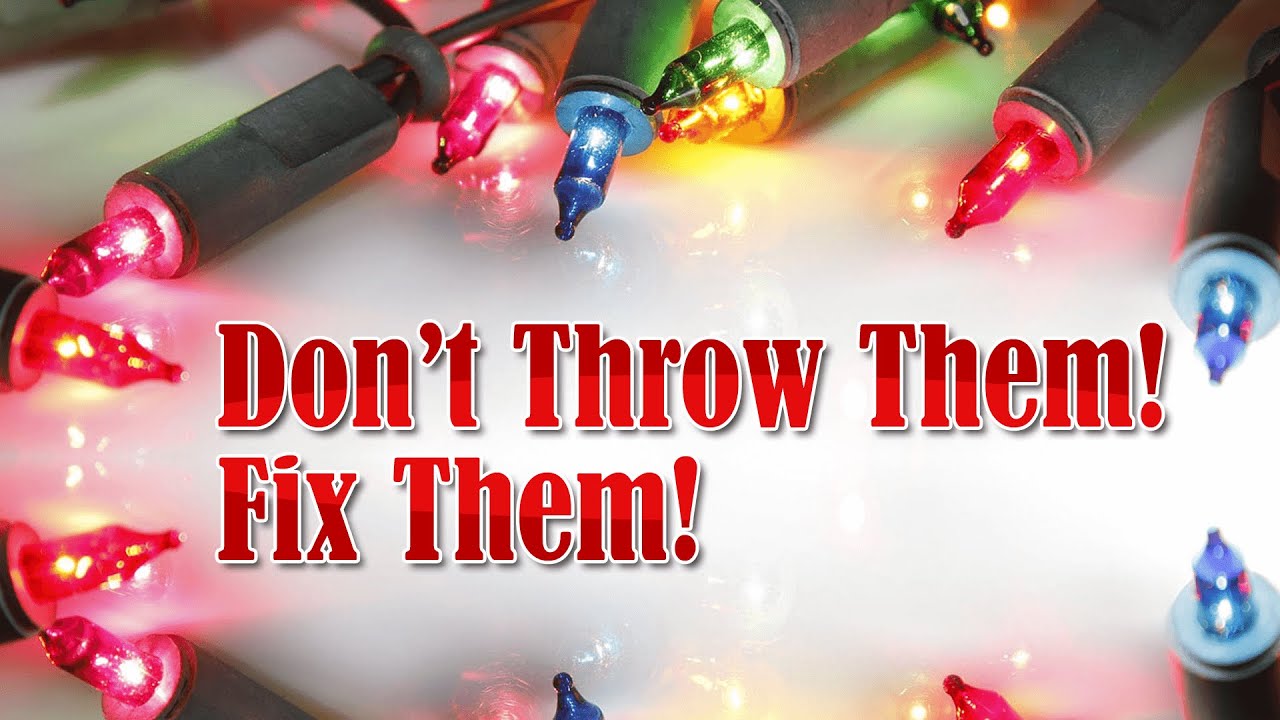 How to fix broken Christmas lights – this 25 tool saved my Christmas in seconds