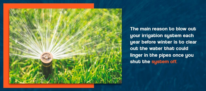 Important tips for blowing out a sprinkler system