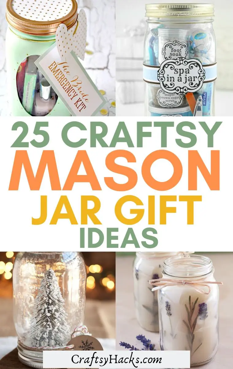 3. Mason jar storage