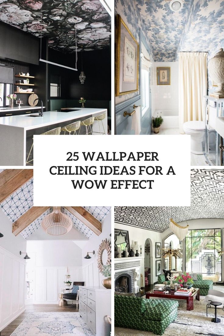 Ceiling wallpaper ideas – 10 ways to wow with wallpaper