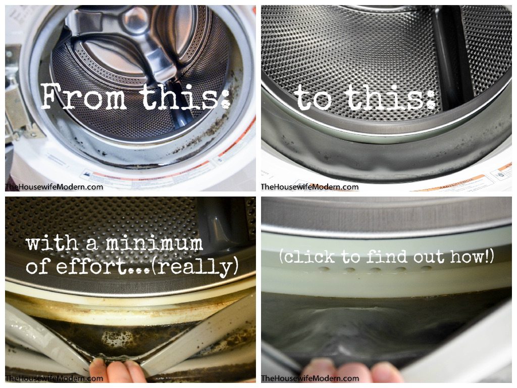 How to prevent mold on a washing machine seal