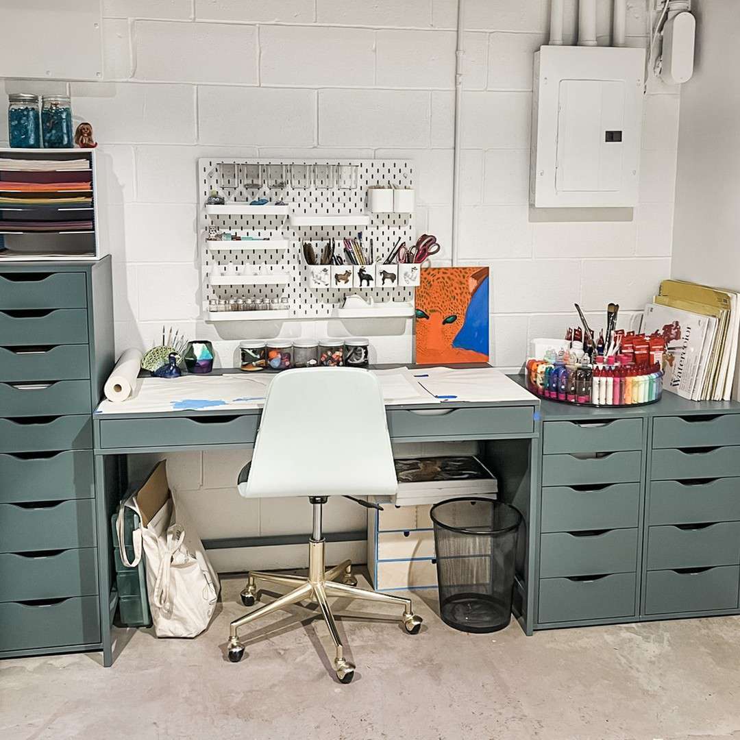 How to organize art supplies – 8 convenient storage solutions for craft desks and rooms
