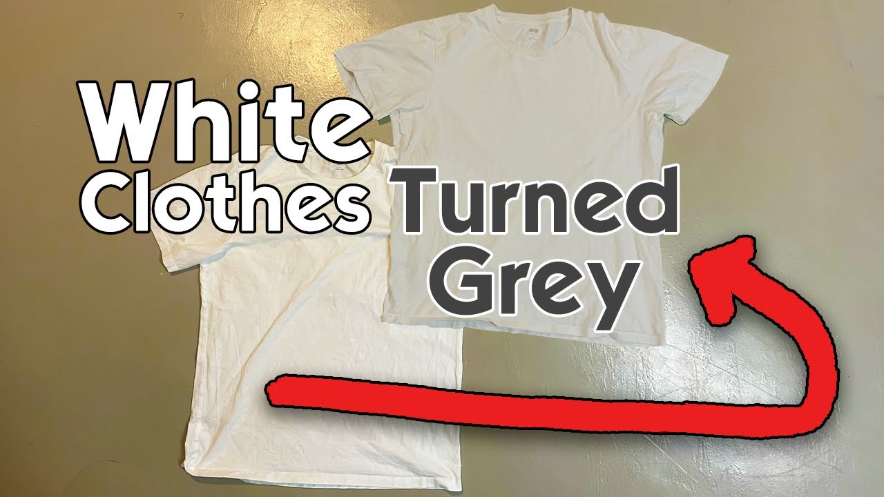 How to get dingy whites white again – 4 simple laundry fixes