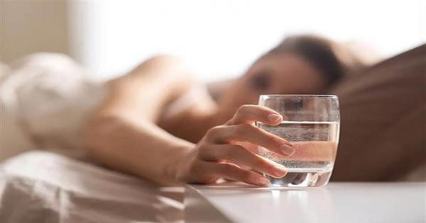Why you should put a glass of water under the bed at night