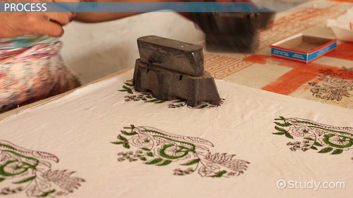 Block printing on fabric – a simple step by step guide