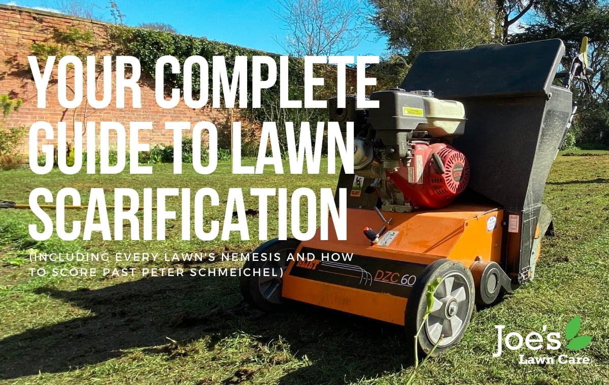When should you mow your lawn after scarifying