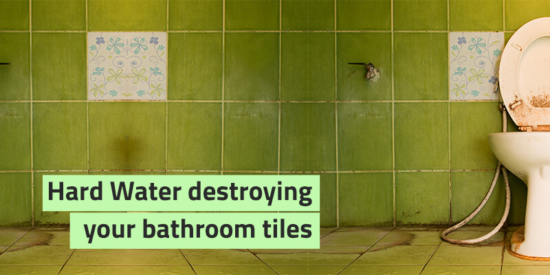 Are hard water stains hampering your bathroom appeal Here's how to remove them with ease