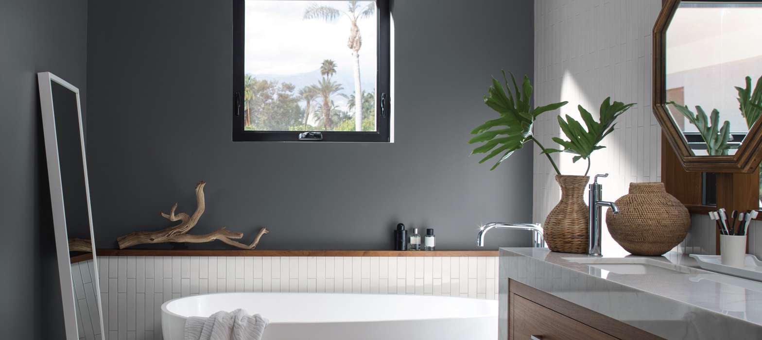 Paint finishes for bathrooms explained