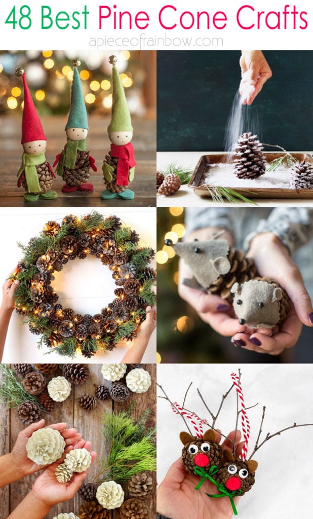 Pine cone decorations – 10 charming rustic looks