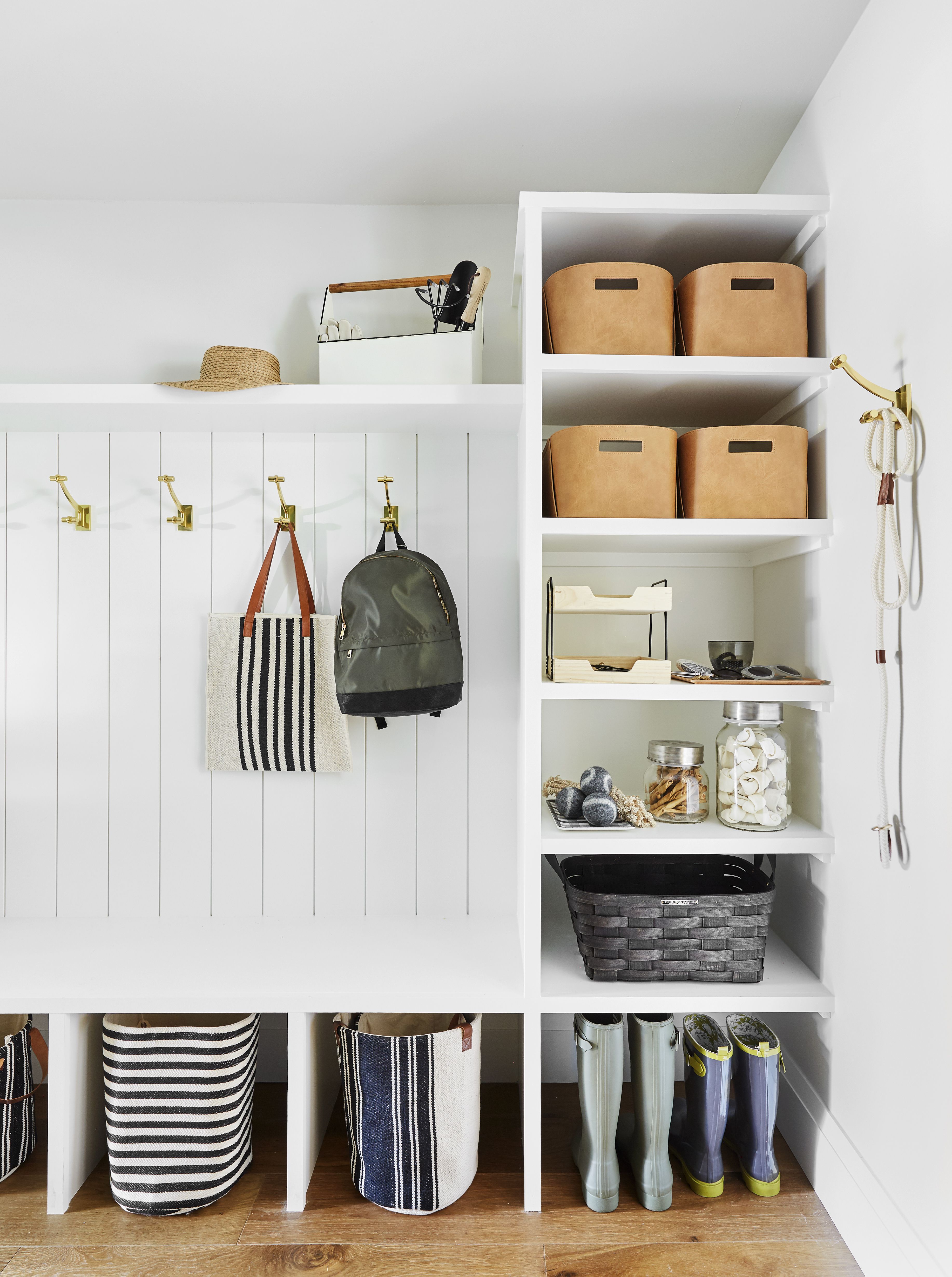 10 mudroom storage ideas — the best ways to organize a mudroom with cabinets baskets and more