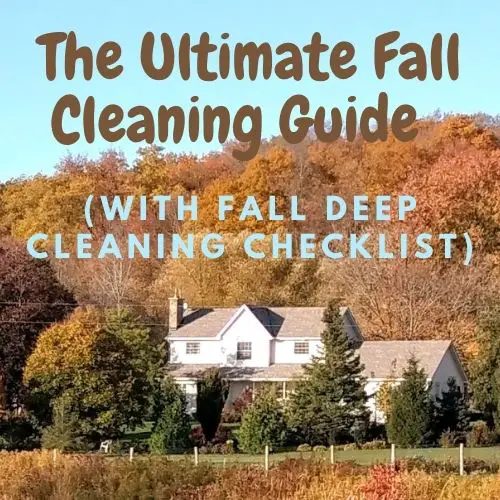 How to start fall cleaning