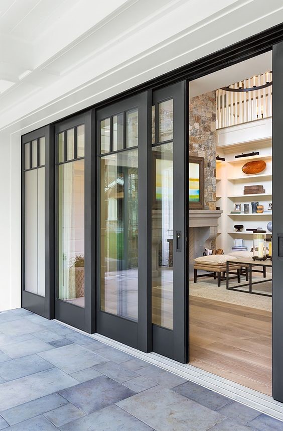 3 Choose French doors to open up small spaces
