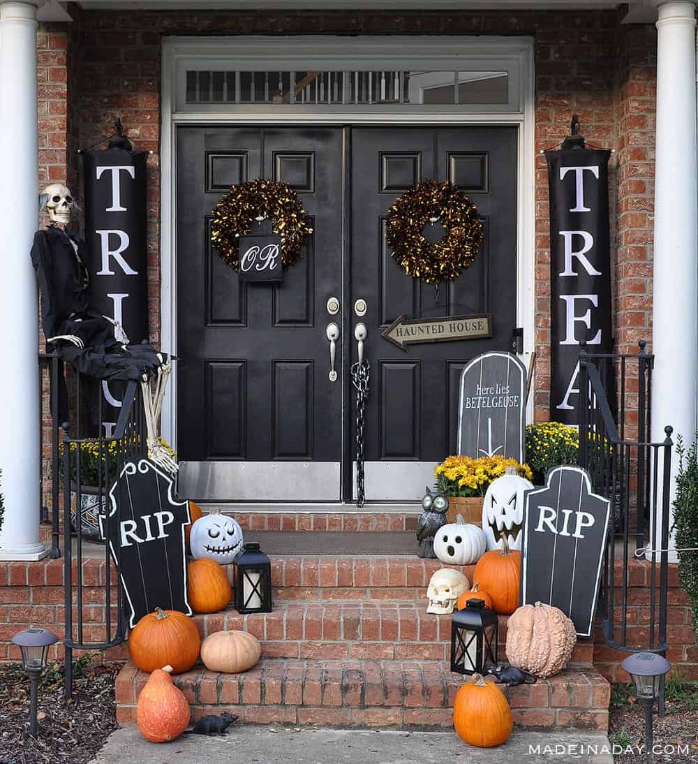 Halloween porch decor – 9 ways to create a spooky scene