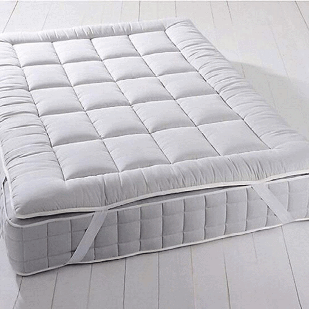 Should a mattress topper be put under or over a mattress protector