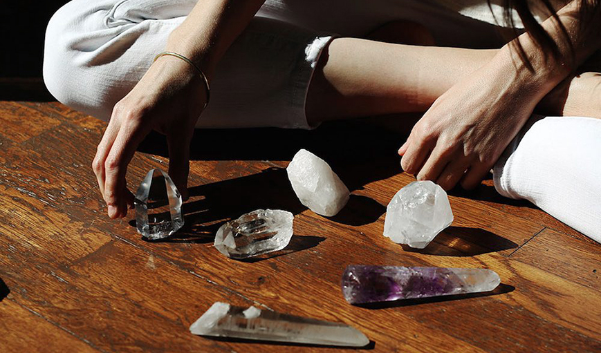 5. Cleanse and charge your crystals