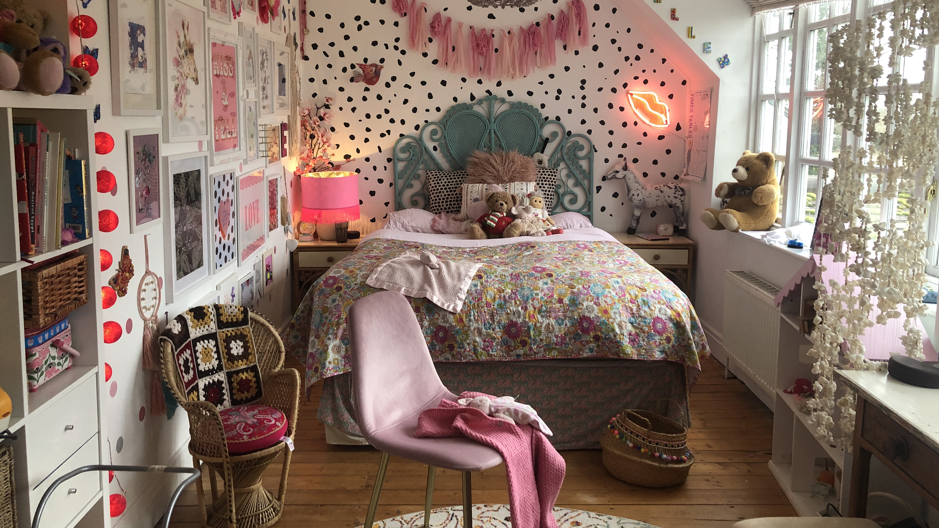 6. Incorporate pink in your bedding