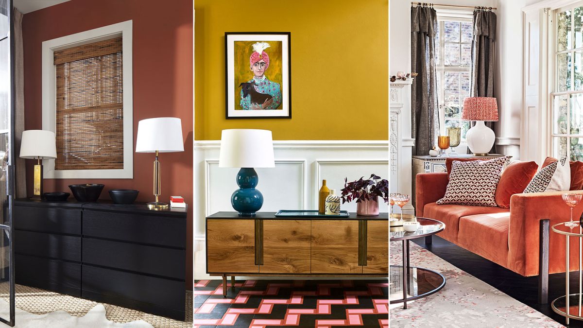 Where to use a warm color scheme