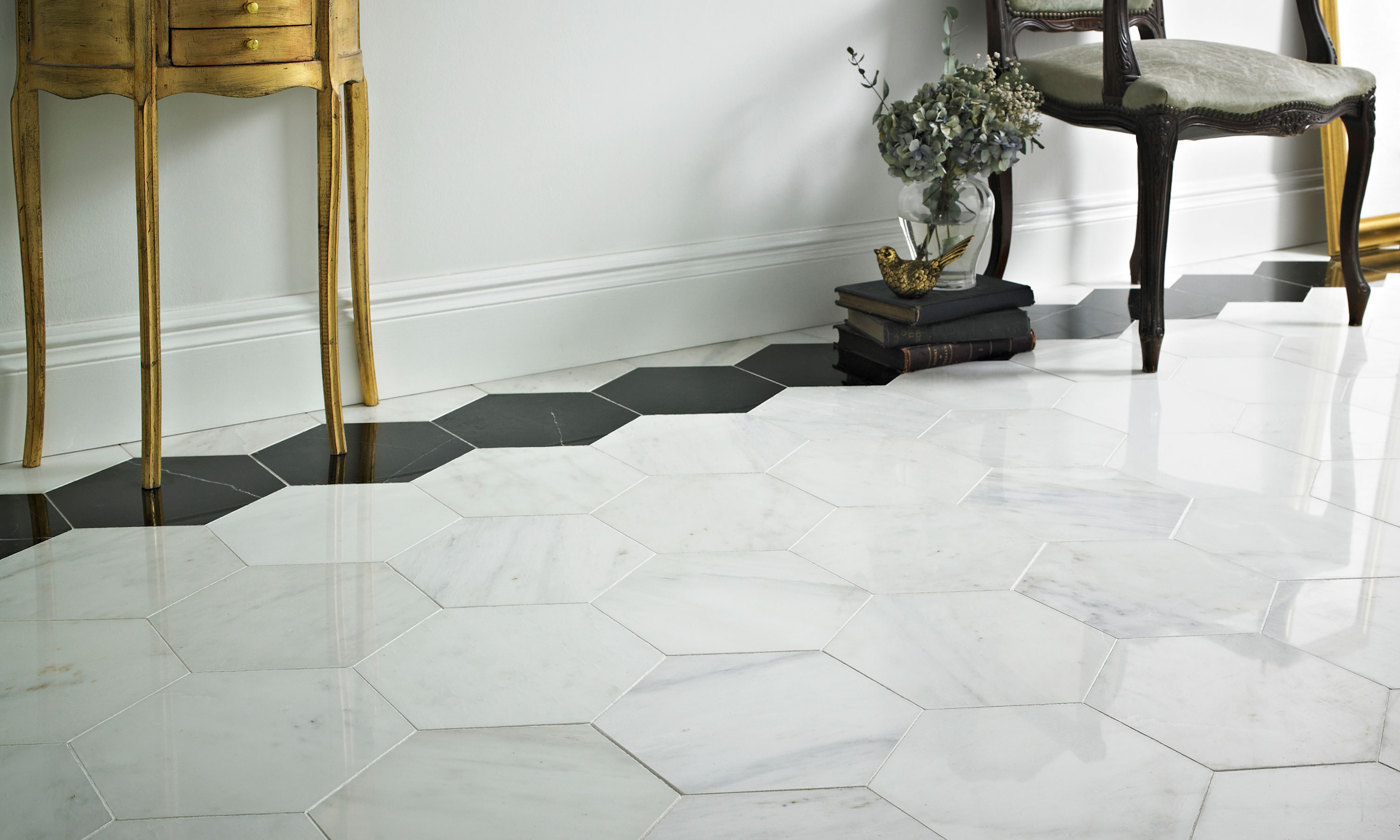 Ceramic kitchen floor tiles