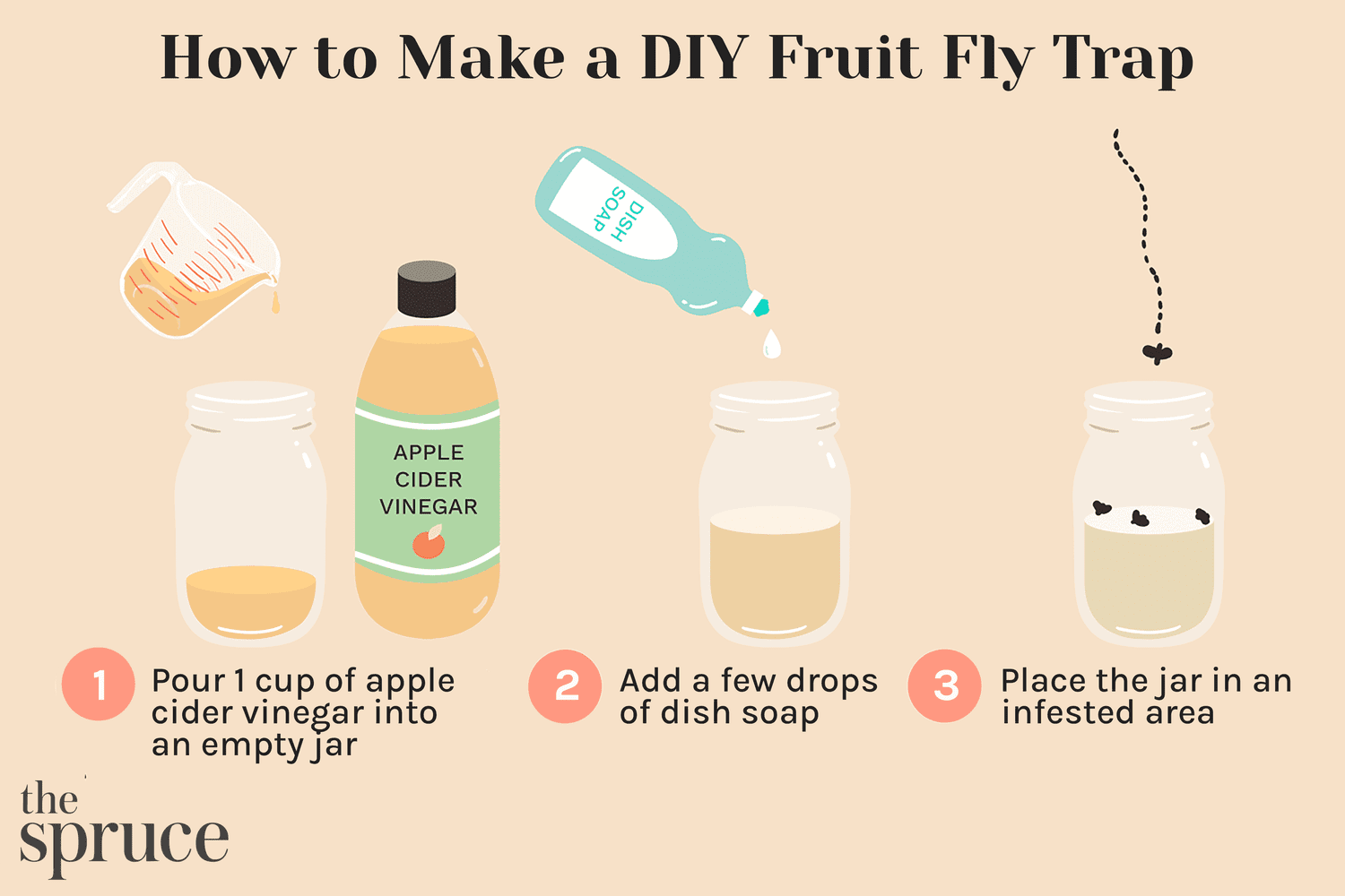 How long does it take to get rid of fruit flies