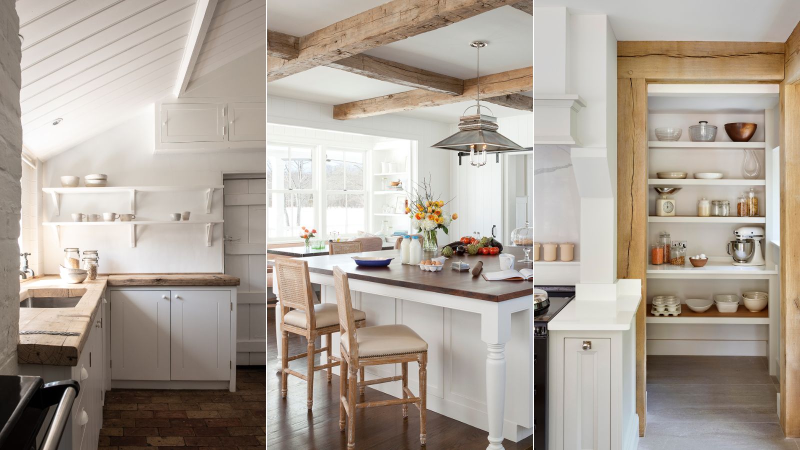 How to create a country kitchen – the key features from cabinets to taps to handles