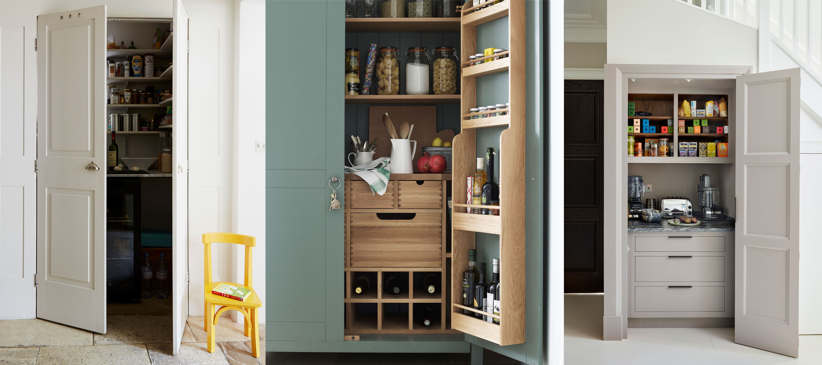 Under stairs pantry ideas – 11 dream larder cupboards to sit beneath a staircase