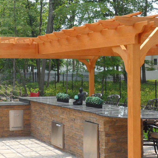 How to build a pergola on a deck – a simple step-by-step