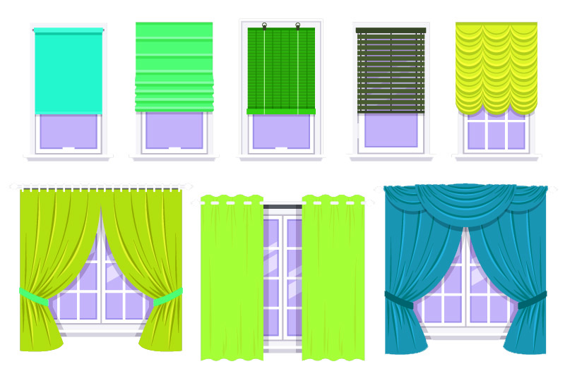 Drapes vs curtains vs shades vs blinds