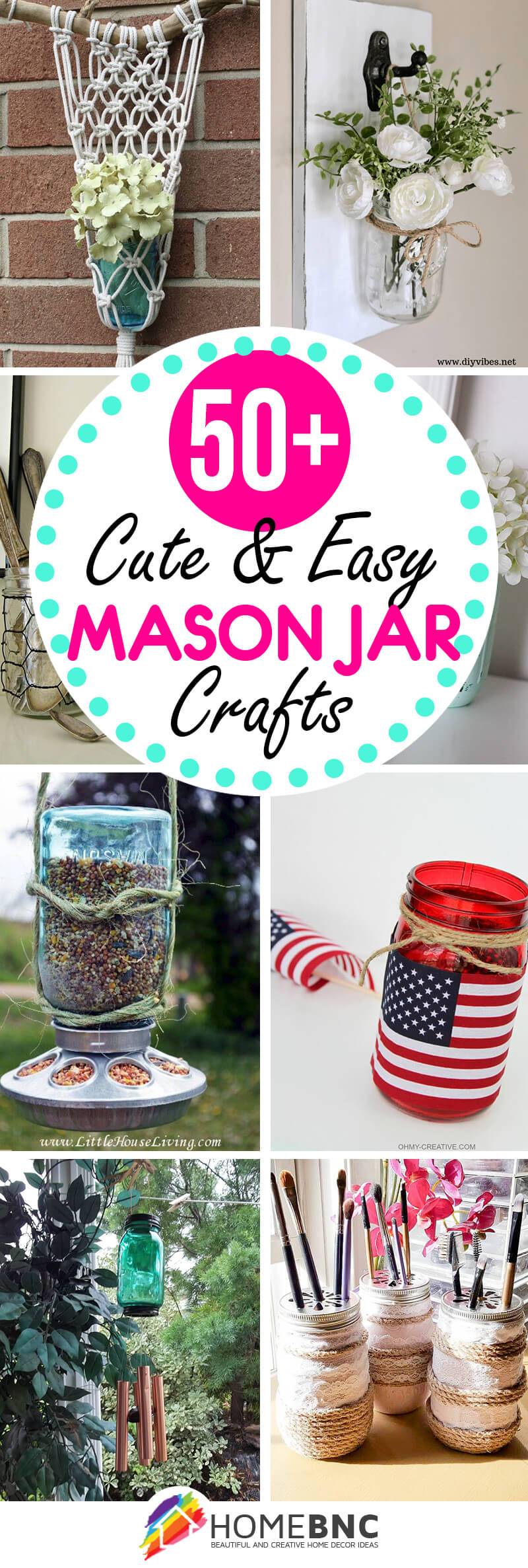 Mason jar craft – 10 pretty ideas to make