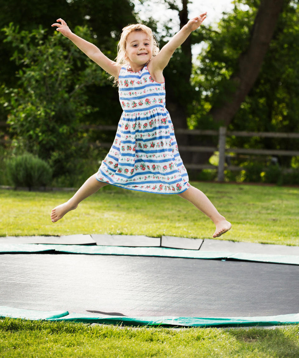 What is an in-ground trampoline