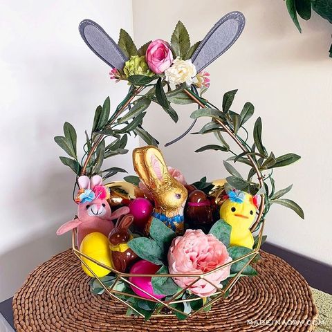 How to make an Easter basket – tips for a beautiful arrangement