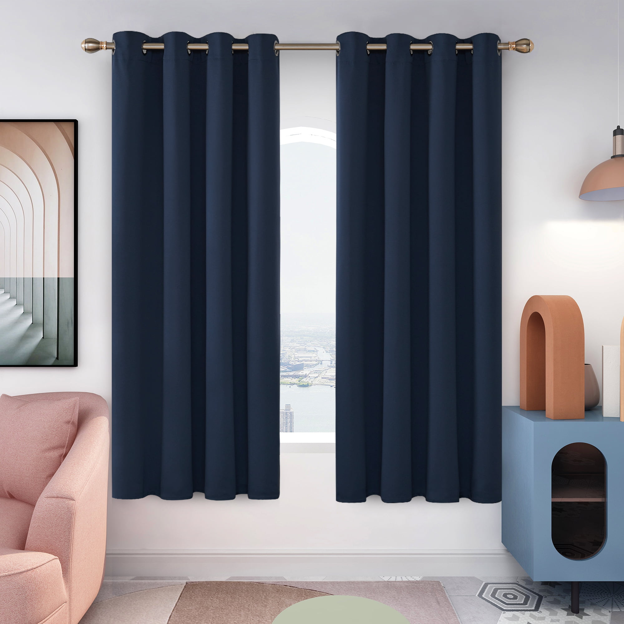 What is the difference between blackout curtains and regular curtains