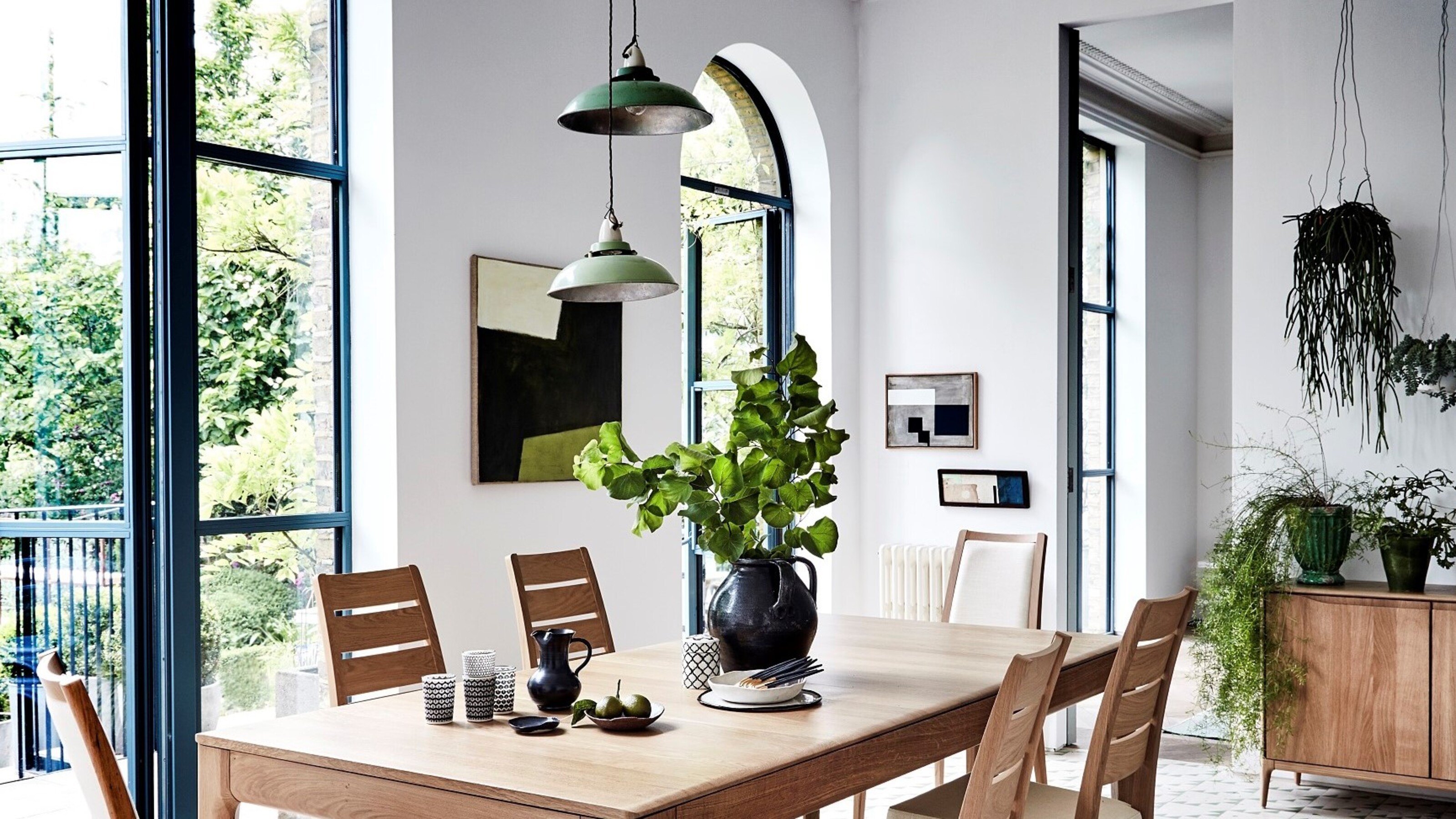 What type of light is best above a dining table