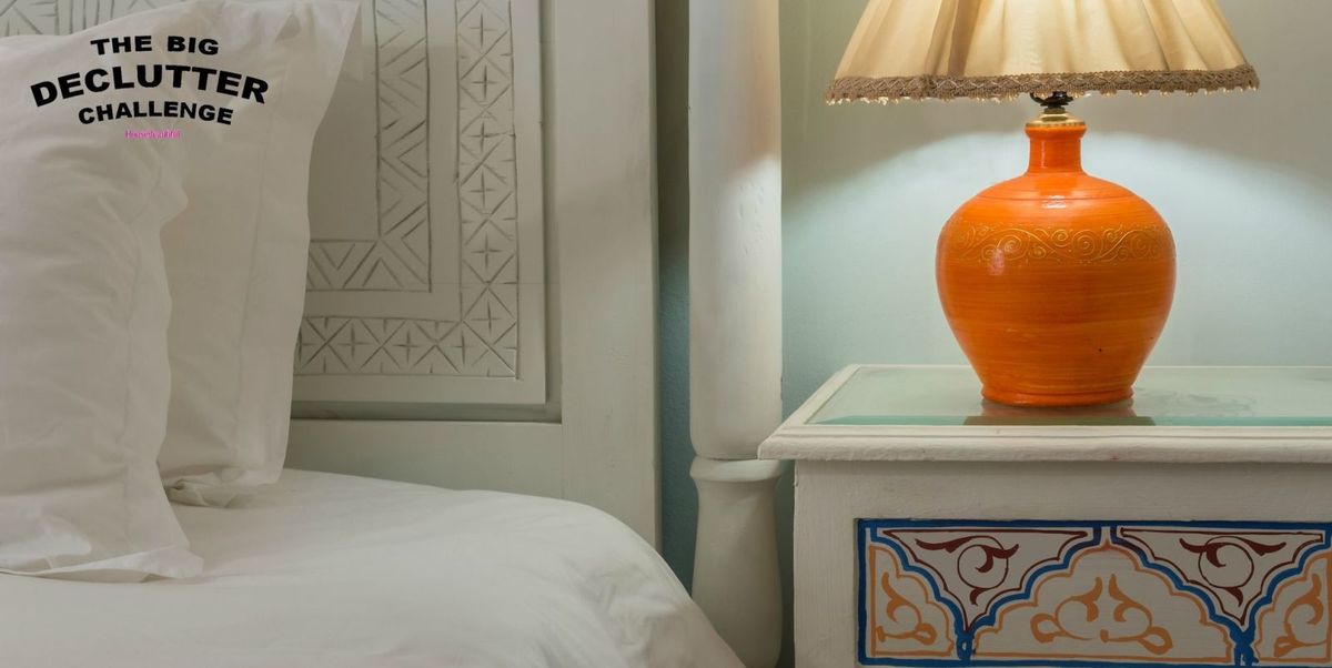 How to declutter a nightstand