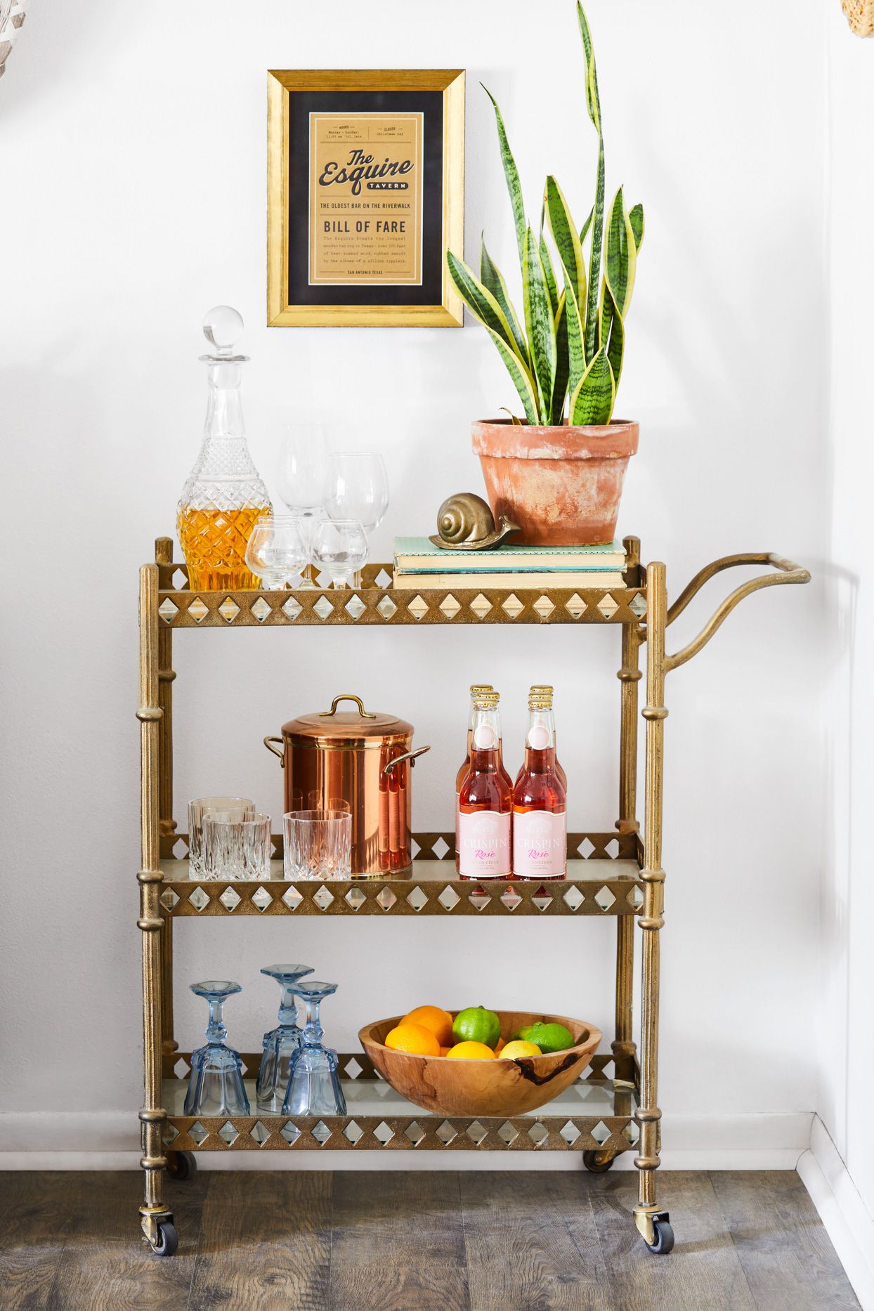 Bar cart ideas and styling tips – 16 ways to get the party started