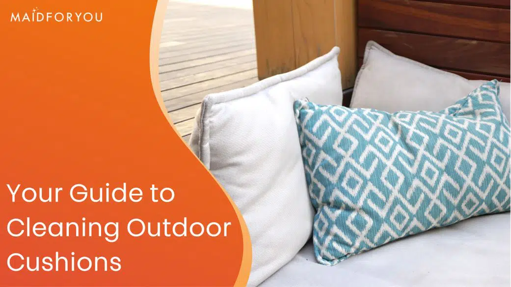How to clean white outdoor cushions – expert guidance and the damaging advice to ignore