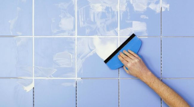 3 Apply grout