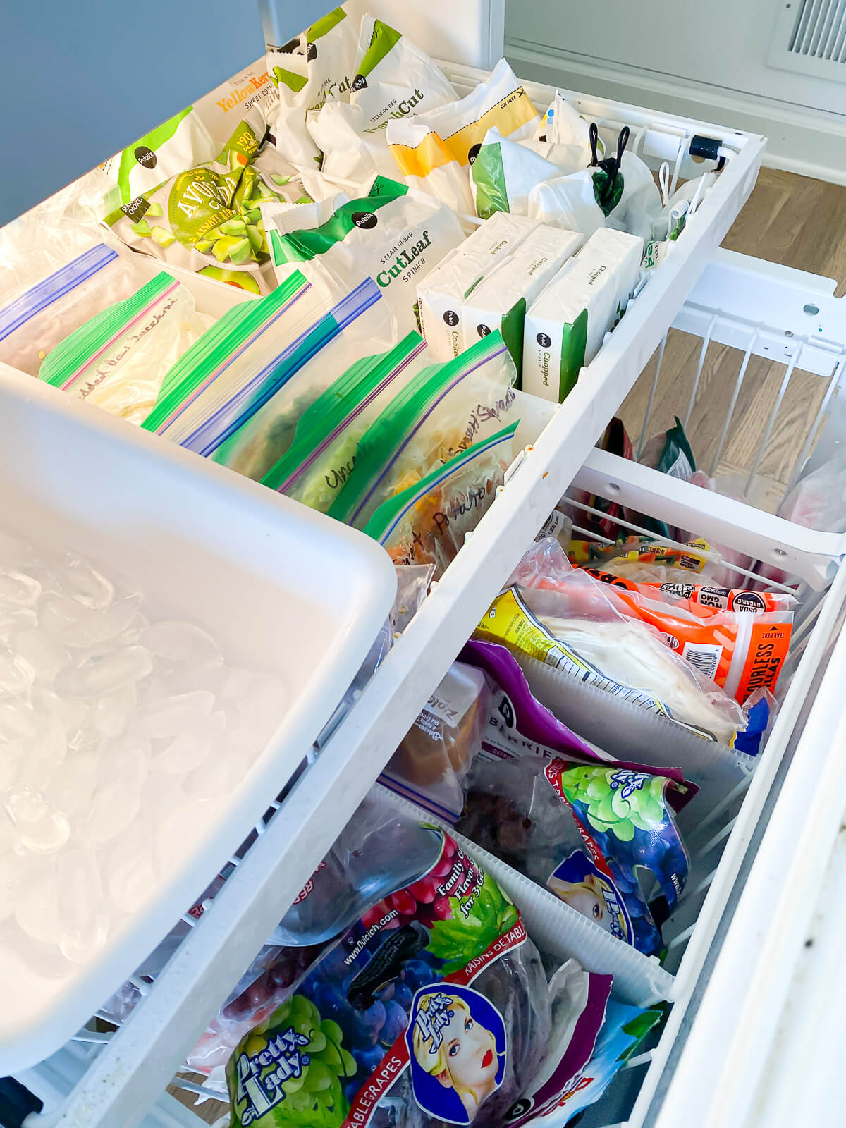 How to organize a freezer