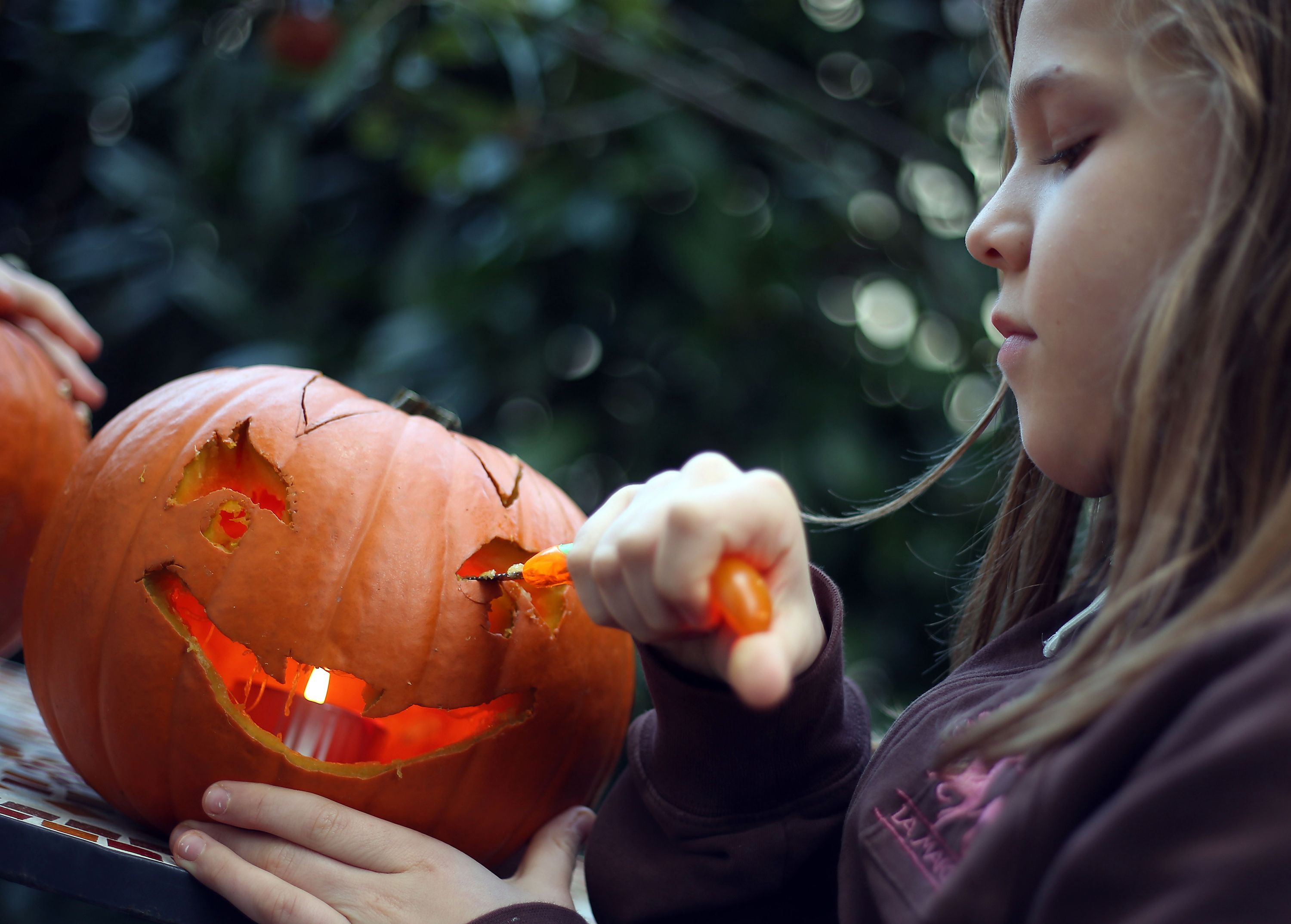 How do you prolong carved pumpkin life