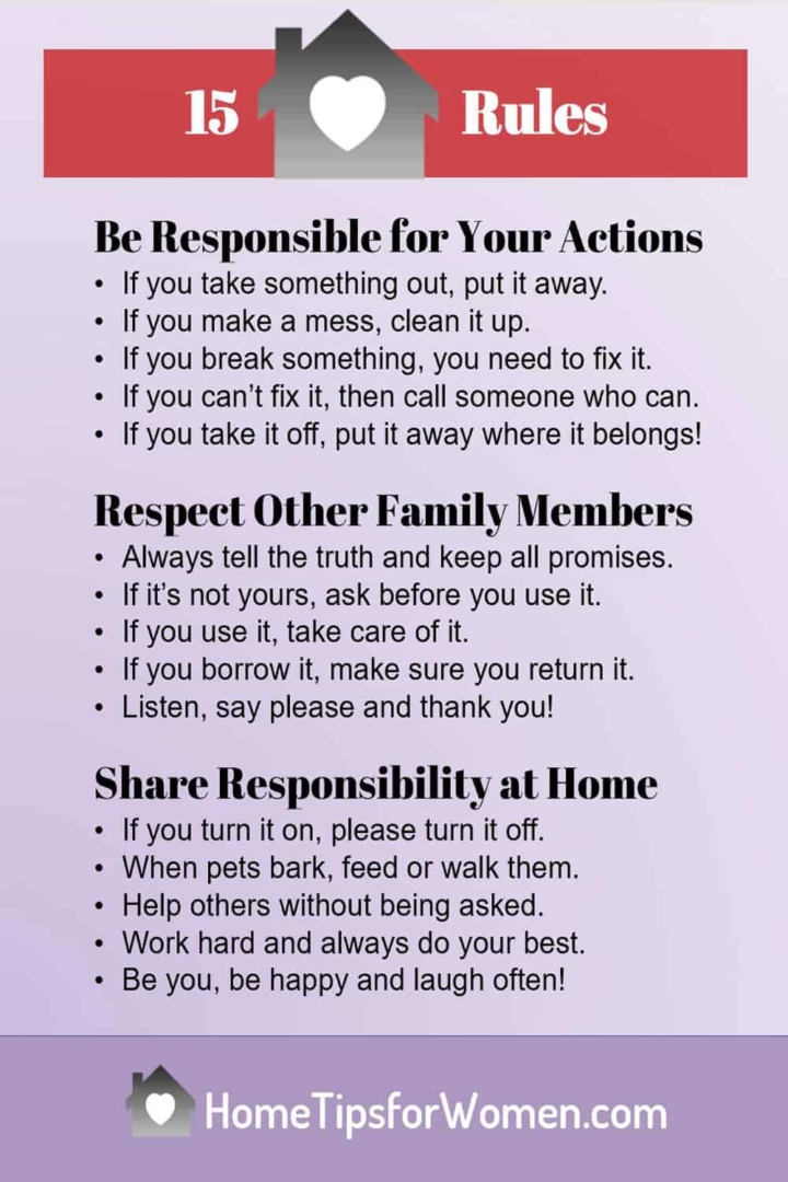 My family's 5 house rules – passed down through generations – help me keep a tidy house