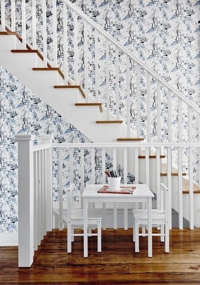 Stair wallpaper ideas – 10 ways to add interest and intrigue to your staircase