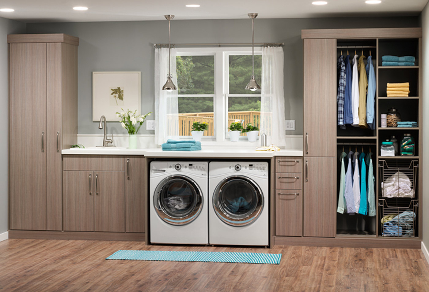 6 Get creative in a small laundry room