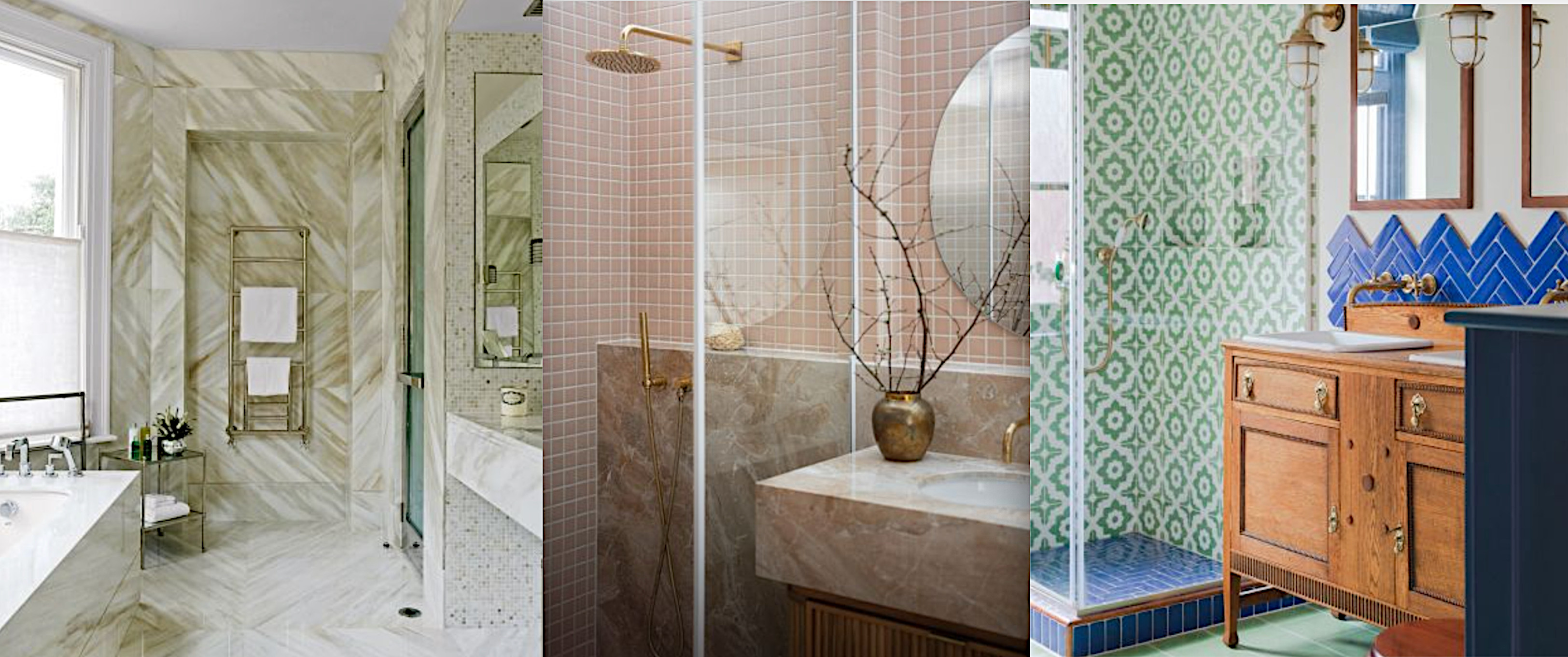 Small bathroom tile ideas – 20 stunning small-space designs