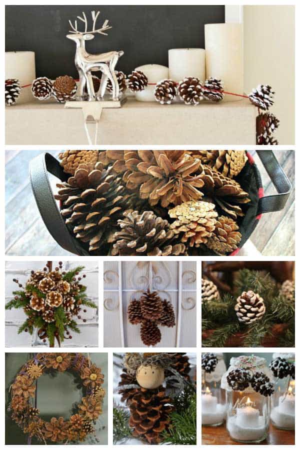 4. Pinecone place settings