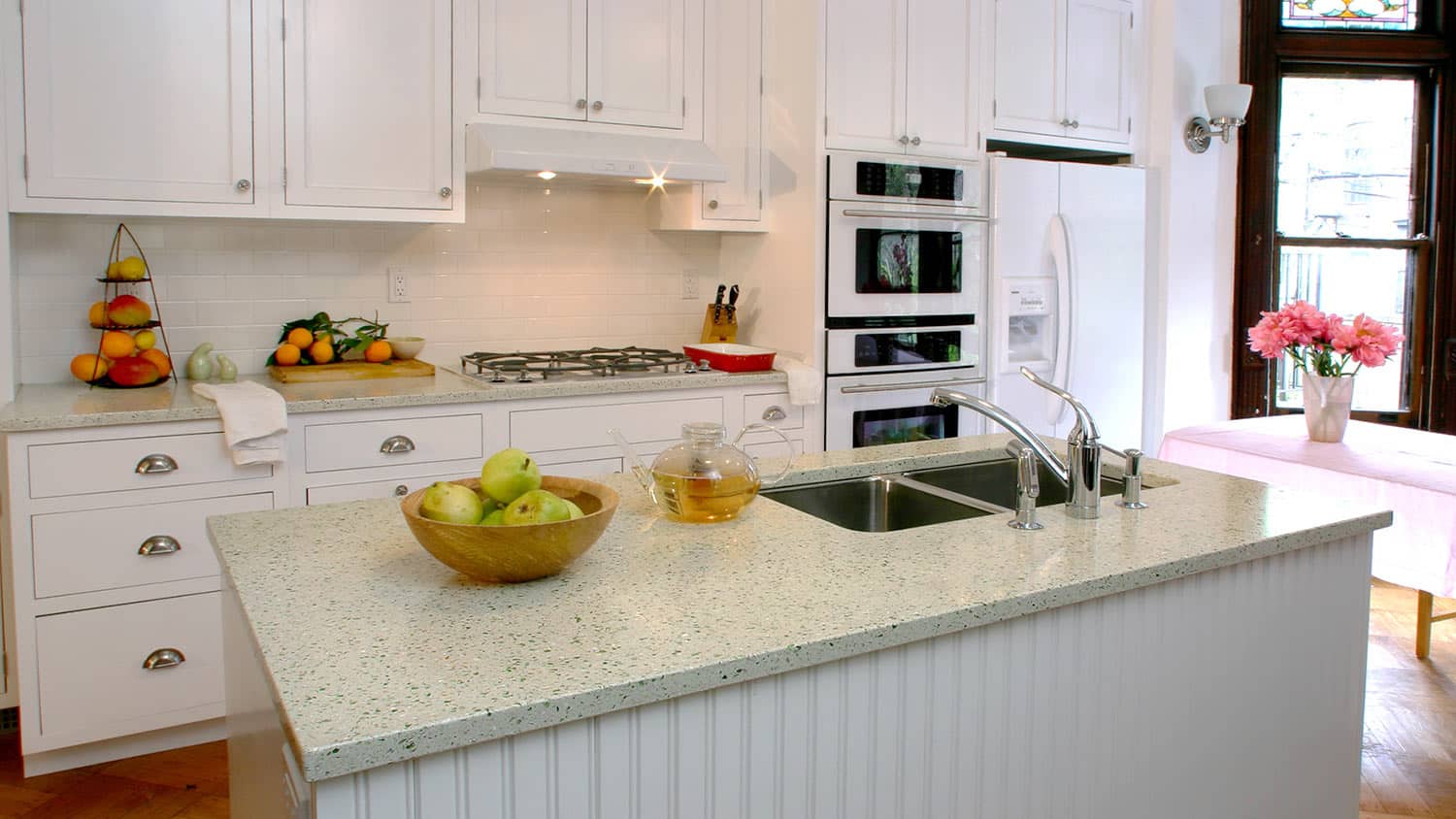 The Pros of Matching countertops and flooring