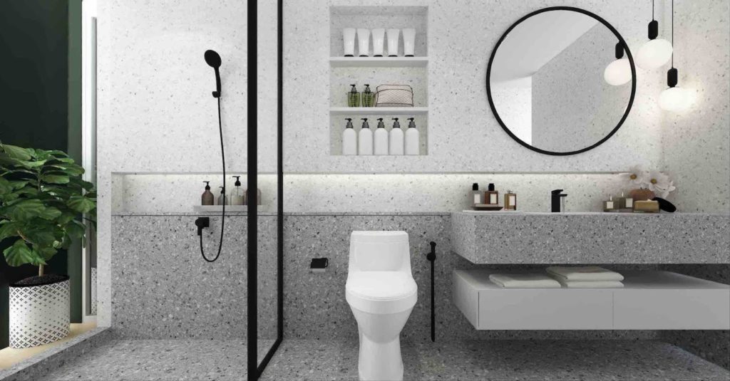 Terrazzo bathrooms – 12 ideas and design advice